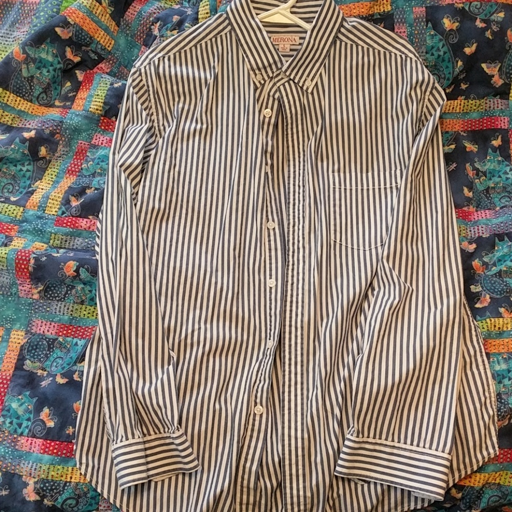 Long Sleeve Striped Merona Shirt
